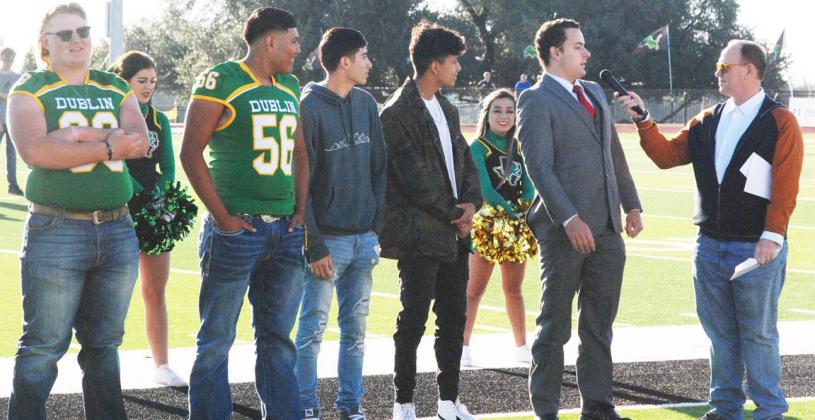 Homecoming King Candidates interviewed