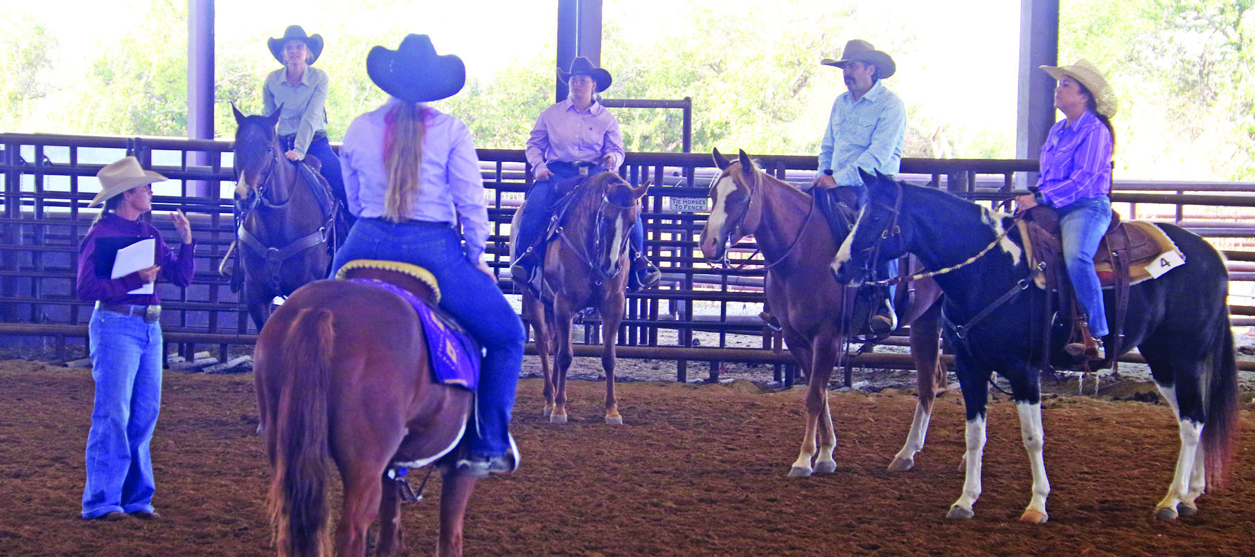 Morning Star Ranch hosts a Versatility Show Saturday, Oct. 24 at 16 North Arena in DeLeon. The show offers a fundraising opportunity while riders also got a chance to show off their skills, along with Halloween spirit by dressing in costume. (Photo below courtesy of Karen Whaley). Paul Gaudette | Citizen staff photo