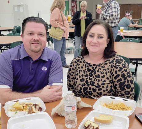 Dublin Band Boosters served up a spaghetii supper fundraiser during the Jan. 17 basketball games. Proceeds went to help the band in the upcoming trip to Disney World. Wyndi Veigel | Citizen staff photos