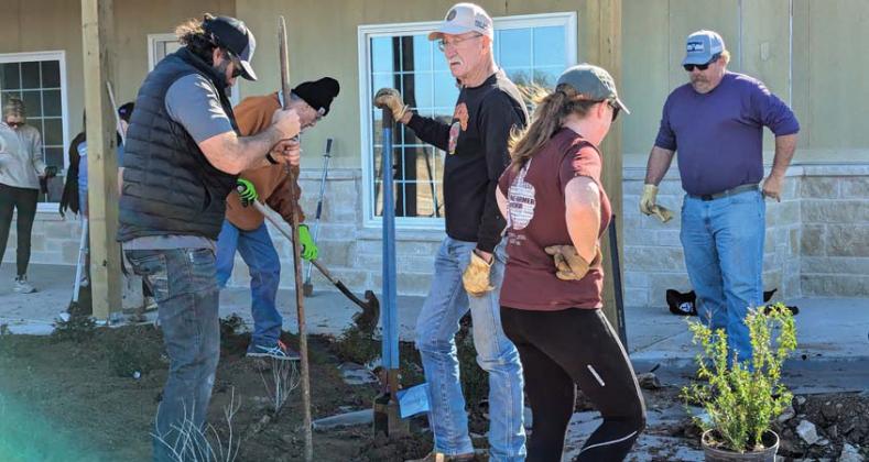 Lots of helping hands