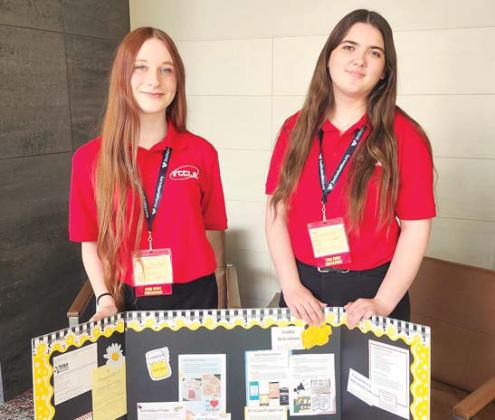 Dublin FCCLA places at Regionals