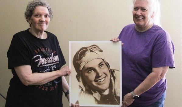 Brenda Baumert and Sandra Hammons, nieces of World War II veteran Noel Shoup, will be able to welcome their uncle back home after he went missing in action after his plane was shot down in France on Feb. 28, 1944. Due to the efforts of the Defense POW/ MIA Accounting Agency, Shoup’s remains are being returned home for burial. Wyndi Veigel | Citizen staff photo