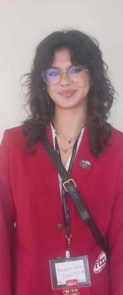 Above, NavaLee White placed first in Job Interview Level 3. Submitted photo