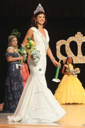 NavaLee White is crowned as 2024 Miss Dublin. This year due to community support, Miss Dublin will receive a $1,250 scholarship, 1st runner up $750 and 2nd runner up $500. Wyndi Veigel-Gaudette | Citizen staff photo