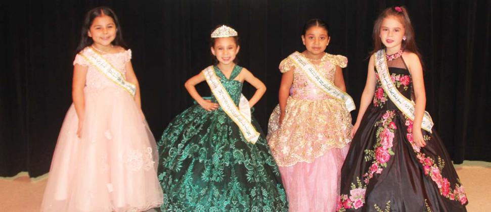 From left are Little Miss Dublin 2024 First Runner Up Cami Sanchez, Little Miss Dublin 2024 and Little Miss Sweetheart Avianna Noyola, Little Miss Dublin Second Runner Up Priscilla Loflin and Little Miss Most Ticket Sales Litzy Rodriguez. Wyndi Veigel-Gaudette | Citizen staff photo