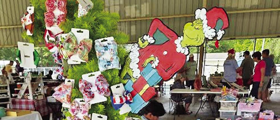 A ‘Christmas in July’ themed Dublin Market Day was held Saturday, July 18 in the pavilion at Dublin City Park. Dublin Market Days brings vendors of homemade and home-grown goods to the city park the third Saturday of every month from 9 a.m. to 1 p.m. | submitted photo