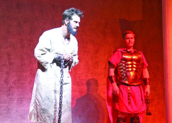 Cottonwood Church reminded the faithful of the sacrifice and celebration of Jesus’ death and resurrection during The Faces of Easter, an original theatrical presentation staged Friday, April 3 and Saturday, April 4. The play featured dramatic vignettes of those who were present for the events along with large dance numbers and musical performances. Wyndi Veigel-Gaudette | Citizen staff photos