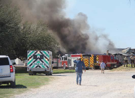 Fire impacts Veldhuizen