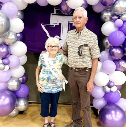 Carolyn Smith of Dublin was honored Saturday night with a reception to honor her 75th birthday and retirement from Tarleton State University after 37 1/2 years of service. The surprise party at Faith Lutheran Church was arranged by her husband, Max, relatives and friends. Mac McKinnon | submitted photo