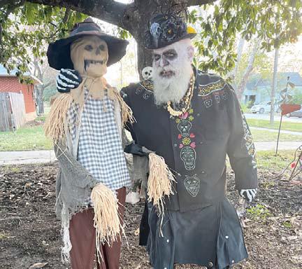 Submitted photo Orion Gallagher as Mr. Bones was named as second place in his age division.
