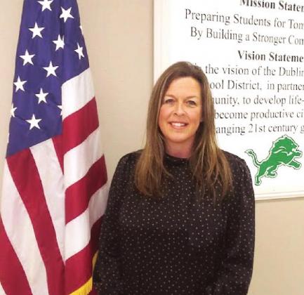 Dublin ISD Assistant Superintendent Melissa Summers