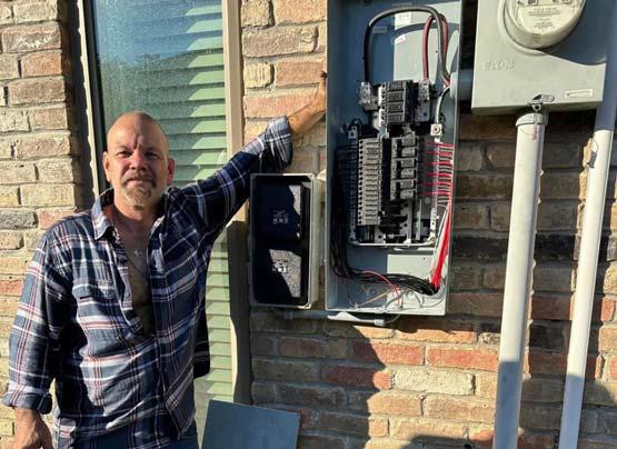 Though William Hancock has had his share of ups and downs in life, he now enjoys working in electrical technology and helping in prison ministry. Submitted photo
