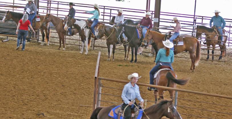 Morning Star Ranch held a successful Ranch Horse Versatility competition Saturday, May 23 at 16 North Arena in DeLeon. Proceeds from the event went to the faith-based nonprofit which provides equinefacilitated learning to open to at-risk, underserved, or disadvantaged children ages 4 to 15 in Erath and surrounding counties. For more information, visit msranch.org. Paul Gaudette | Citizen staff photos