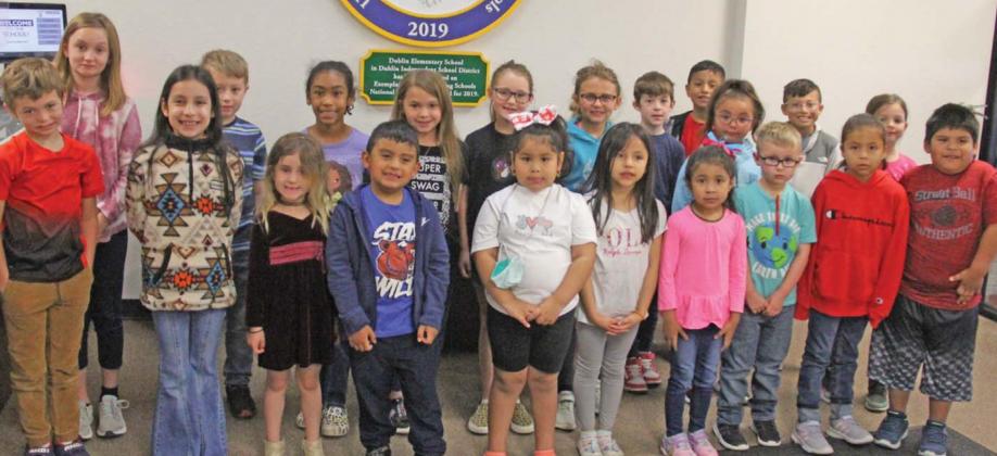 Elementary names Star Students