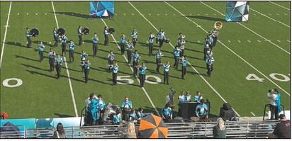 The Sound of Dublin Marching Band advanced to the area finals and was the only South Zone Region 7 Band to make it into finals. It is the first time as a 3A school that Dublin’s Marching Band has made it to finals, allowing them to make history! They finished 10th overall in the area contest. We are so proud of you band! Courtesy photo