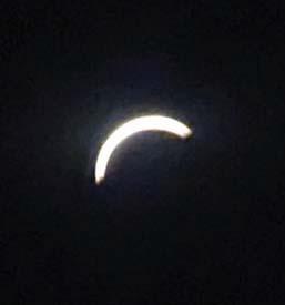 Dublin residents and guests were able to view a total solar eclipse Monday, April 8 for more than a minute at 1:38 p.m. Skies began to dim around 12:40 p.m. as the moon’s shadow crossed the Milky Way’s central star. Paul Gaudette | Citizen staff photos