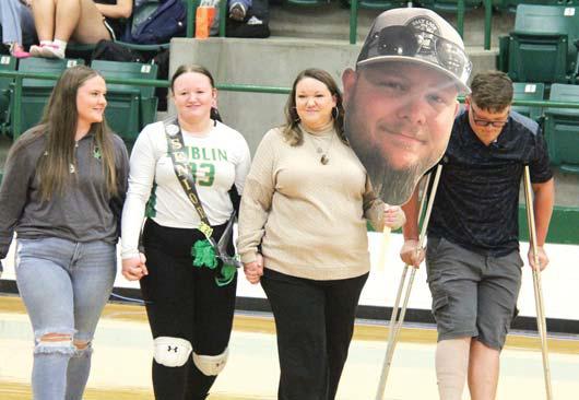 Lady Lions honored in Sr. Night