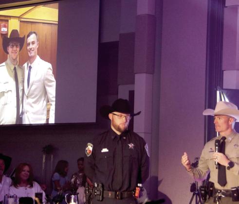 Now, Erath County Deputy Jake Gillispie and Game Warden Dustin Fleming established a friendship and mentorship many years ago through Big Brothers, Big Sisters when Jake was 12 and Dustin was a college student. Cierra Hawk | Citizen staff photo