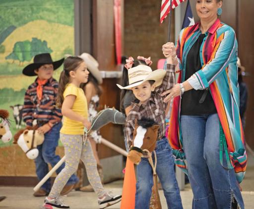 Students saddle up for Pre-K Rodeo