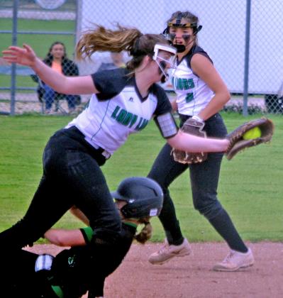 Lady Lions end short softball season