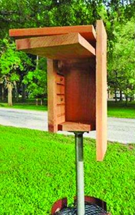 Bluebird nest boxes like this will be for sale at Saturday's Nature Fest in Stephenville.