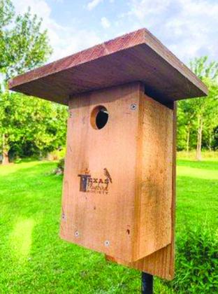 Bluebird nest boxes like this will be for sale at Saturday's Nature Fest in Stephenville.