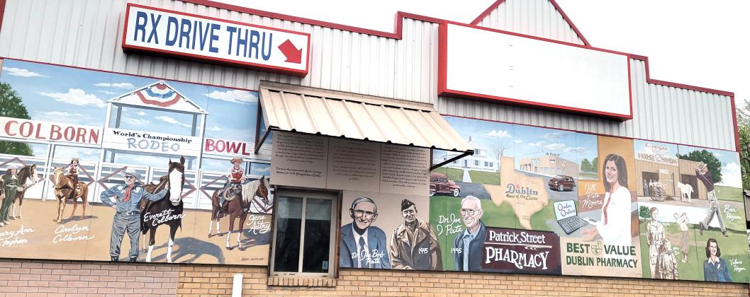 exterior mural of Calvary Fellowship Church