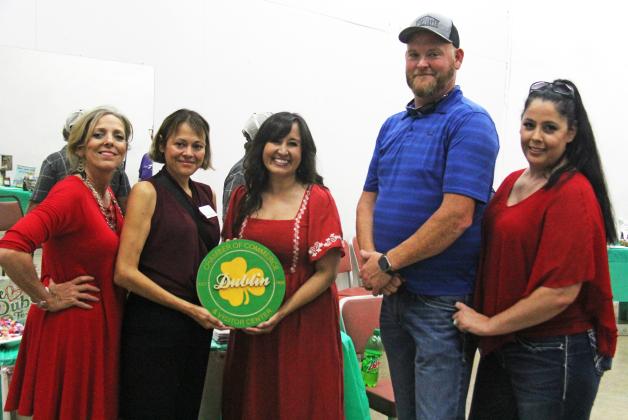 Chamber officials greeted the public at the Dublin Chamber of Commerce’s Mixer at Grafton Center Thursday. The come-and-go event was highly attended with terrific door prizes and refreshments. The event gave chamber members the chance to network with one another.