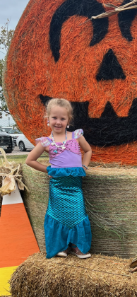 Third place went to Lorelei Spence as a mermaid. She will receive a prize bag from the Dublin Citizen.
