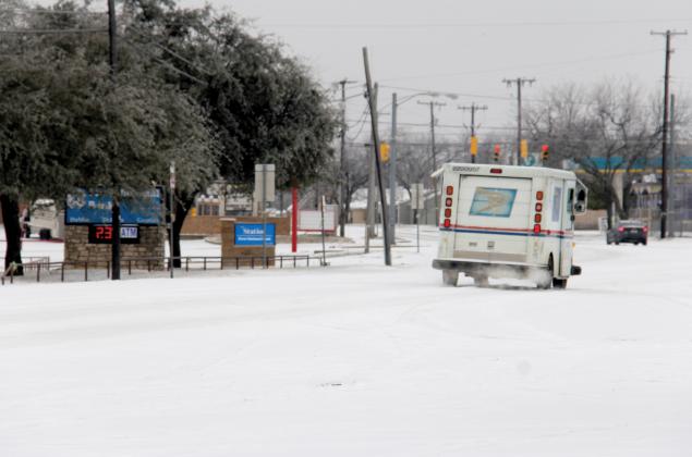 Though many Dublin businesses and the school district were shut down due to an intense winter storm from Jan. 30-Feb. 3, 2023, USPS did its best to still deliver the mail on snowy roads. Bands of freezing rain, sleet, freezing fog, snow and rain pummeled the area leading to treacherous road conditions.