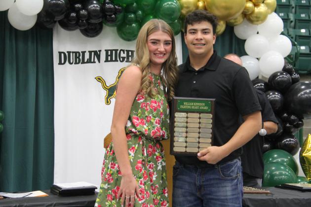Madilyn Loper (also Volleyball MVP), Chris Teten (also Out-standing Defensive Baseball Player)