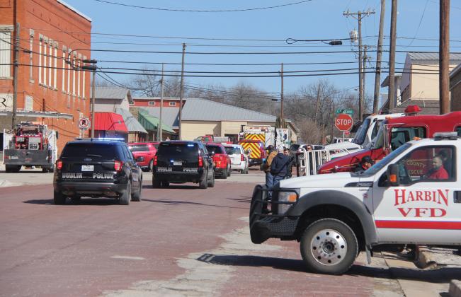 A variety of departments paid their respect to fallen Dublin Volunteer Firefighter and U.S. Marine veteran, Jesse Rollins. The processional took place Friday, Feb. 17, 2023, and the escort traveled from Fort Worth back to Dublin.