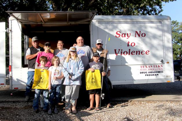 The Stephenville Area Elks Lodge Drug Awareness Program hosted its annual Educational Fishing Day at Proctor Lake in October 2023 offering youth the chance to get some free fishing in with beautiful fall weather.