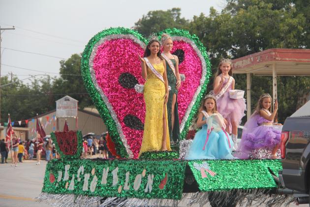 The annual DeLeon Peach and Melon Festival