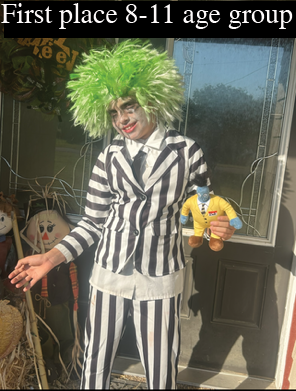First place - Branson (Beetlejuice)