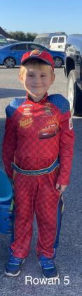 Second place - Rowan (Race Car Driver)