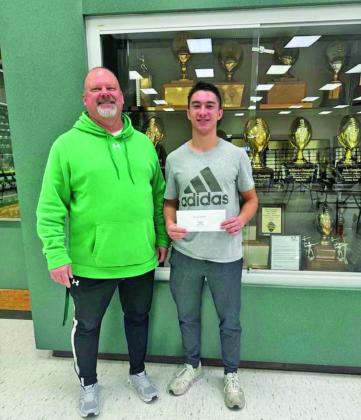 Dublin High School senior (now graduate) Aiden Salyer was selected to play on the Blue Football Team for the 2024 Brownwood Area Fellowship of Christian Athletes All-Star Festival last year.