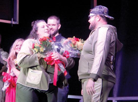 Jill and Ross McAngus were declared as the winners of Dancing for the Stars as Team McAngus raised the most funds for Big Brothers, Big Sisters Erath County at the annual fundraiser.