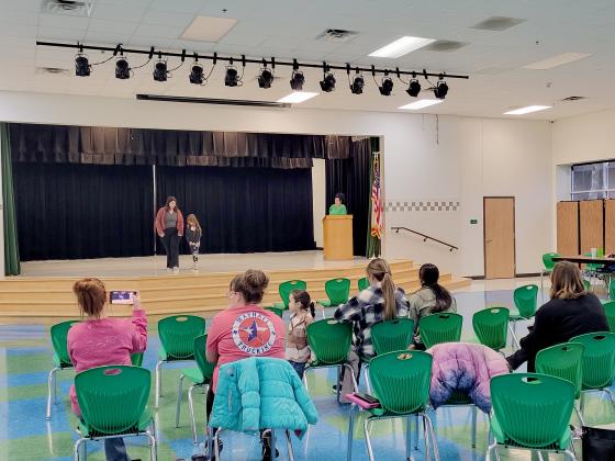 Parents watched their daughters as well as volunteers associated with the Little Miss Dublin pageant on their first rehearsal of the pageant season during February 2024. Rehearsals were held each Sunday and the young ladies participated in a tea party for the younger girls and a reception for the older participants.