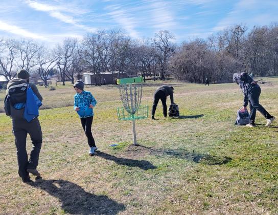 Members of the Dublin Disc Golf Club participated in the Club Championship Jan. 20, 2024 at the City Park in Dublin. More than 30 participants braved cold air to have a shot at a variety of prizes.