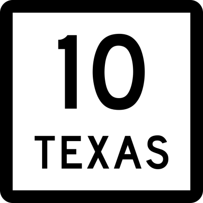 Highway 10 sign