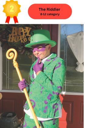 2nd place - Branson (The Riddler)