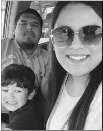 Eduardo, Diana and Azriel Hernandez