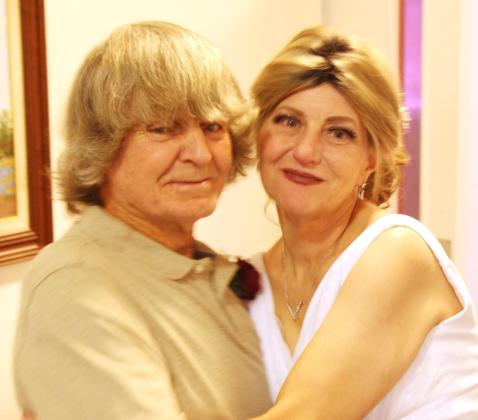 Vickie Bamber (pictured with husband, Bill) is a lifelong member of the Dublin community and has worked for several years at Dublin Dairy Queen. She will soon be starting a new career of hosting painting parties. | Submitted photo