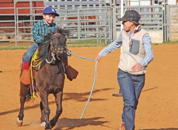 Double N Cowboy Church Arena was teeming with smiling riders of all ages as the church started its 2025 Family Fun Day series Saturday, March 22. The crowd was treated to homemade burgers as the youngest class was escorted by parents in leadline events to kick off the day. Riders who compete in 2 of the 3 spring Family Fun Days are eligible for series prizes. The next fun day will be April 26 with events starting at 9:30 a.m. Paul Gaudette | Citizen staff photos