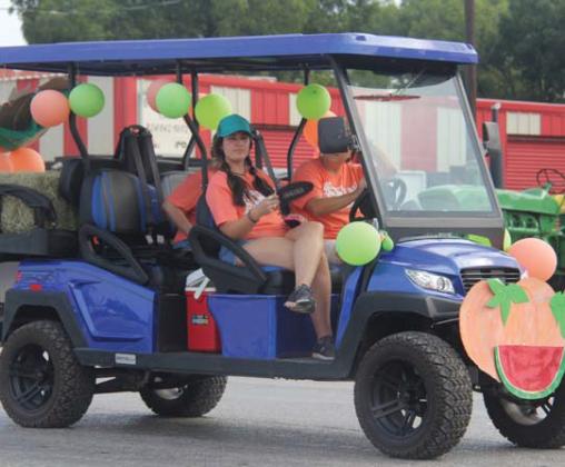 The annual DeLeon Peach and Melon Festival