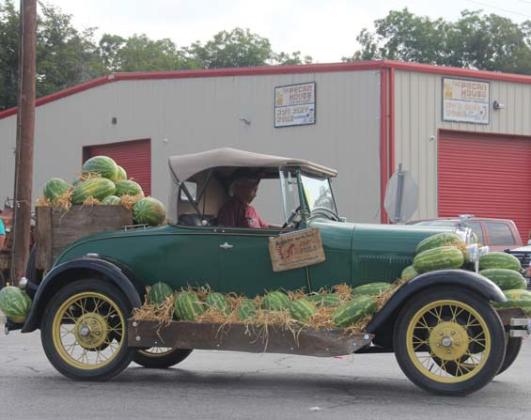 The annual DeLeon Peach and Melon Festival