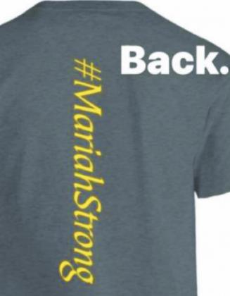 Shirts with this design are currently being sold to support Mariah Jimenez and family
