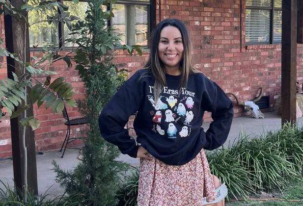 Mayra Hagood, a 2010 Dublin High School graduate, works at Prime Metal Buildings and Components as an HR associate, and loves spending time with her husband of 10 years Zach (who is a Stephenville firefighter) and their children Cooper and Mason. | Submitted photo