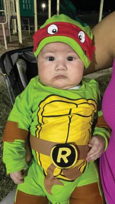 Second place went to Noah, as a Ninja Turtle. He will receive a Dairy Queen giftcard. Submitted photo